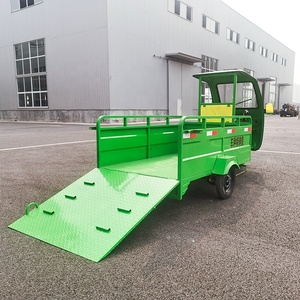 <span class=keywords><strong>Camion</strong></span> à quatre godets personnalisé Décharge d'ordures l'assainissement de l'environnement Baril suspendu Nettoyage Tricycle électrique - Product Image 4