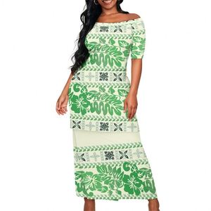 <span class=keywords><strong>Abiti</strong></span> Maxi 2024 <span class=keywords><strong>per</strong></span> Donne, Stile Polinesiano Tribale Samoano con Motivi Floreali, <span class=keywords><strong>Taglie</strong></span> Plus Personalizzate, <span class=keywords><strong>Eleganti</strong></span> <span class=keywords><strong>Abiti</strong></span> Samoani Puletasi in Due Pezzi - Product Image 4