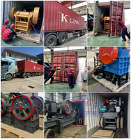 Recommandation Bestseller : Concasseur à Mâchoires Portable PE 400x600, Concasseur à Mâchoires PEX, Machine de Concassage de Pierre, Minerai de Fer et d'Or, Roche