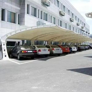 Abri de voiture en métal pour extérieur, imperméable et résistant au soleil, structure en acier préfabriquée, abri de véhicule de haute qualité - Product Image 1