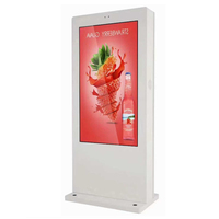 Écran tactile LCD numérique sur pied pour affichage publicitaire, 32, 43, 49 pouces, pour exposition, centre commercial