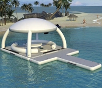 Parc aquatique flottant gonflable en gros