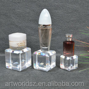 Artworld đánh bóng Acrylic khối rắn risers hình chữ nhật acrylic rắn Cube hiển thị đứng trang sức hiển thị khối chủ - Product Image 3