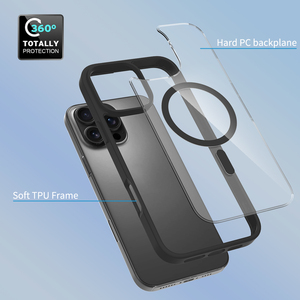 เคสโทรศัพท์แบบใส <span class=keywords><strong>iPhone</strong></span> สำหรับ <span class=keywords><strong>iPhone</strong></span> 16 Pro Max, เคสแม่เหล็กกัน<span class=keywords><strong>กระแทก</strong></span>สำหรับ <span class=keywords><strong>iPhone</strong></span> 17 15 14 13 12 <span class=keywords><strong>11</strong></span> Pro Max PLUS เคสด้านหลัง - Product Image 6