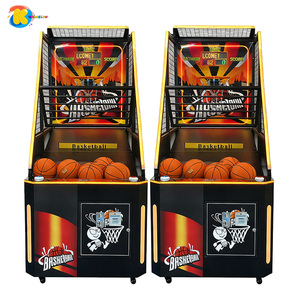 Machine d'arcade de basket-ball personnalisée <span class=keywords><strong>Hot</strong></span> <span class=keywords><strong>Shot</strong></span>, jeu de tir au basket-ball d'intérieur à monnayeur pour centre de divertissement - Product Image 1