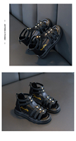 Sommer Mädchen Strand römische Sandalen Baby Kleinkind Freizeit schuh Kinder Mädchen Leder Prinzessin Sandalen Kinder Teenager Schuhe Größe 26-37