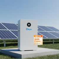 Baterai Lithium Tegangan Rendah Deye RW-F16 51.2v 314ah 15kwh 16kwh Sistem Baterai ESS Terpasang di Dinding dengan 6000 Siklus Hidup