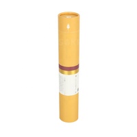 Boîte Cadeau Cylindrique en Carton Rigide Personnalisée pour Bâtonnets d'Aromathérapie de Luxe, avec Dorure à Chaud, Lamination Mate, Revêtement UV, Écologique et Recyclable