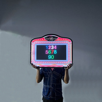 OEM rechargeable personnalisé LOGO Bouteille Présentateur MARQUEE signe LUMIÈRE LED MESSAGE BOARD LETTRE SIGNE AVEC écran led