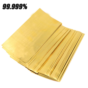 Tấm/Tấm/Lá/Lá Vàng Độ Tinh Khiết 99.999% <span class=keywords><strong>5N</strong></span> Lá Vàng Điện Cực Au Glod - Product Image 3