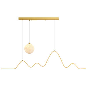 CY9077 ristorante luce pendente di lusso <span class=keywords><strong>sala</strong></span> da pranzo tavolo da pranzo Bar moderno semplice <span class=keywords><strong>luna</strong></span> lampada a sospensione - Product Image 1