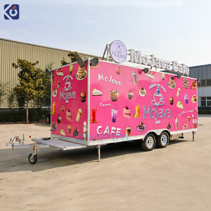 Remolque de Comida, Camión de Comida Móvil, Camión de <span class=keywords><strong>Tacos</strong></span> y Café, Cocina Móvil, Carrito de Comida Personalizado, Remolque de Catering, Contenedor para Hamburguesas y Pizza - Product Image 4