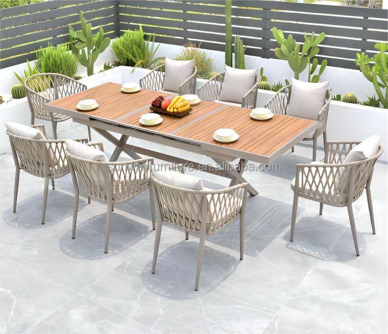 Image showcasing Luxury Outdoor Dining Sets - Perfect for Garden & Patio