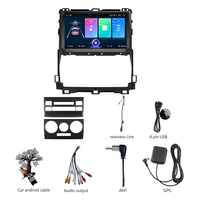 Écran tactile de voiture universel multimédia lecteur MP3 Wifi caméra pour Land Cruiser Prado 120 3 2002 - 2009 Toyota N1 G37 Android Auto