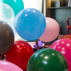 High Quality Thickened 36 Inch Big Latex Balloons Round Wedding Birthday Party Decoration Giant Balloons Wholesale - Product Image 5
