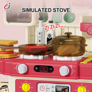 Chengji jouer <span class=keywords><strong>cuisine</strong></span> ou ensembles de nourriture Cocina De Juguete Para 48 pièces jeux de simulation jouet de <span class=keywords><strong>cuisine</strong></span> pour bébés et enfants - Product Image 4