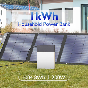 Tất cả trong một trạm điện cầm tay 1kw 12VDC 1kwh sẵn có biến tần sóng sin tinh khiết và pin lithium sao lưu - Product Image 4