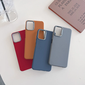 Custodia Morbida Posteriore in TPU Effetto Pelle Opaca di Lusso per <span class=keywords><strong>Xiaomi</strong></span> Redmi Note 14 4G, 14 Pro+ 5G, 14C, 13C, 12C, Note 13, 12, 11 Pro - Product Image 2