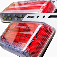 Nouveaux feux latéraux LED SLD 12V 24V pour camions et remorques, feux de sol pour pneus, feux de dégagement, feux modifiés, modèle 4032