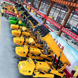 1 טון עכביש מנוף טלסקופי בום נייד מנוף מיני זחילה מנוף הסיטונאי - Product Image 6