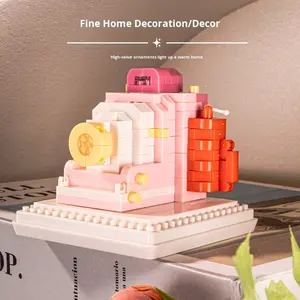 ชุดบล็อกประกอบไมโครแกรนูล ชุดบล็อกสร้างสรรค์เพื่อการศึกษา DIY ทำจากพลาสติก ABS เครื่องสร้างแสงและเงา - Product Image 4