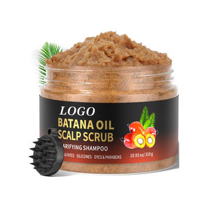 Exfoliante Capilar de <span class=keywords><strong>Aceite</strong></span> de Batana Personalizado de Marca Privada, Limpieza Profunda, Hidratante, Engrosador del Cabello, para un Cabello Saludable, MOQ Bajo - Product Image 1