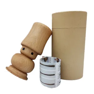 Small handy manual wooden newspaper seedling pot maker