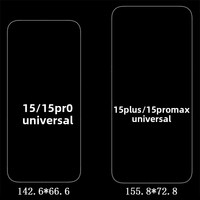 Film de protection transparent souple en PET anti-explosion pour iPhone 17 Air, 17 Pro, 15 Pro Max, 16, 14, 13 Plus