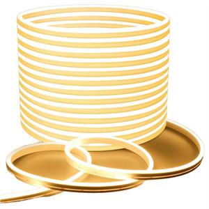 Bande lumineuse LED COB en silicone, lumière COB blanc chaud pour la décoration de la maison - Product Image 1