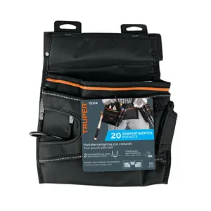 Borsa portautensili Truper in poliestere a 5 compartimenti per organizzazione e portabilità in set di utensili - Product Image 4