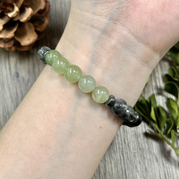 Bracelet en pierres tendance, extensible, pour la richesse, le succès, le Feng Shui, stimulant l'énergie, soulageant l'anxiété