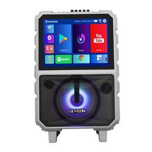 Máquina de Karaoke con Pantalla Táctil WiFi de 15 Pulgadas, Luces LED, Batería Integrada para Exteriores, la Más Apreciada por los Clientes - Product Image 4