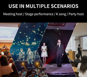 ระบบไมโครโฟนไร้สายแบบสองช่องสัญญาณ UHF แบบหนีบปกเสื้อ - Product Image 3