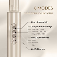 RUCHA Professional – Sèche-cheveux 8 en 1 à air chaud, brosse coiffante ionique à haute vitesse avec moteur BLDC