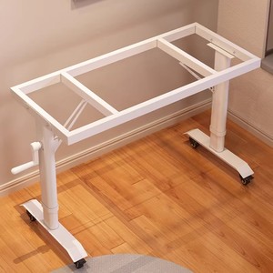 <span class=keywords><strong>Table</strong></span> <span class=keywords><strong>de</strong></span> chevet mobile, bureau réglable à manivelle, bureau paresseux pour <span class=keywords><strong>lit</strong></span> - Product Image 4