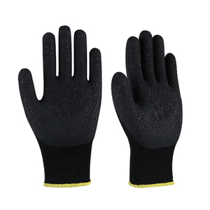 Gants en <span class=keywords><strong>latex</strong></span> noir antidérapants, résistants aux déchirures, durables, usage général - Product Image 3