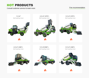 Camión Mezclador de Concreto Autocargable de 3.5 CBM, Precio de Producto Nuevo, Euro 5, Máquina Mezcladora de Concreto Móvil Autocargable - Product Image 2