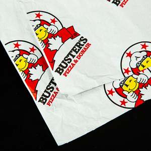 Papier d'emballage pour hamburger, revêtement alimentaire, rouleau de poulet, sandwich, biscuit, papier aluminium, emballage commercial à emporter, isolé - Product Image 5