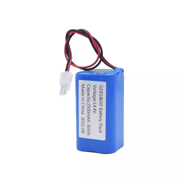 Li-ion 14.8v 14.4V 2500mAh 4S1P High Capacity 14.8V Rechargeable 18650 Battery Pack