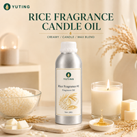 Huile parfumée pour bougies, parfum de riz, huile de parfum personnalisée pour la fabrication de bougies, marque privée, fournisseur en gros, usine OEM