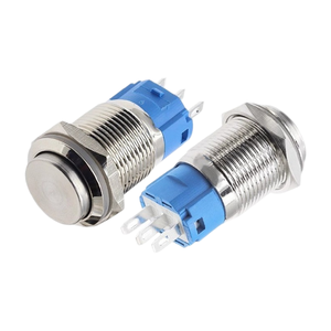 16MM Stainless Steel Button IP65 1NO Switch for Home Appliance High Head - Product Image 1