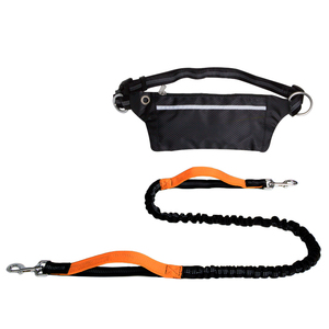 RTS双衬垫氯丁橡胶手柄狗皮带套装反光腰包橙色彩色涤纶尼龙合金塑料宠物项圈 - Product Image 5