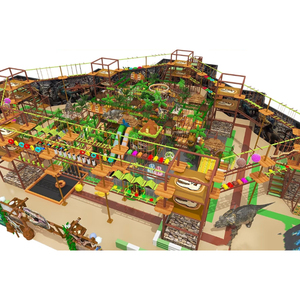 Nueva Atracción del Zoológico, Parque Infantil <span class=keywords><strong>de</strong></span> Aventuras al Aire Libre, Circuito <span class=keywords><strong>de</strong></span> Cuerdas, Circuito <span class=keywords><strong>de</strong></span> Cuerdas Altas en Venta con Tirolina <span class=keywords><strong>y</strong></span> Muro <span class=keywords><strong>de</strong></span> Escalada - Product Image 1