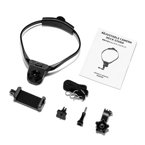 POV/VLOG Correa de pecho montada en el cuello para teléfono inteligente para <span class=keywords><strong>GoPro10</strong></span>/9/8/7 Soporte para teléfono móvil con cuello de cámara deportiva - Product Image 2