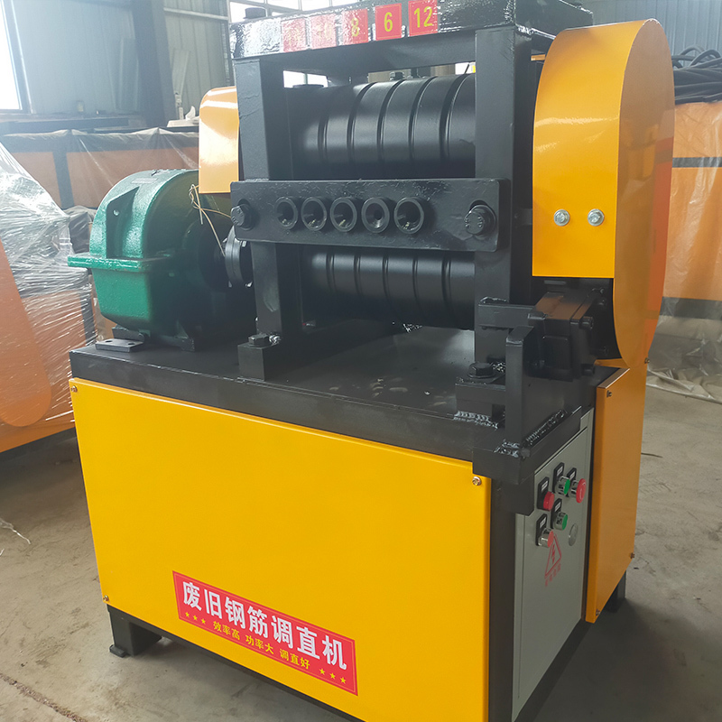 Semi Automatic Used Rebar Straightener 8