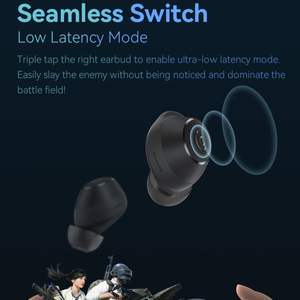 Écouteurs sans fil Bluetooth 5.2 TWS <span class=keywords><strong>Haylou</strong></span> GT9 <span class=keywords><strong>GT1</strong></span> 2022 à faible latence, double maître, audio AAC, Bluetooth 5.0, intra-auriculaires, véritablement sans fil - Product Image 3