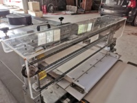 Machine mélangeuse industrielle automatique pour la fabrication de pralines, nougats, barres de cacahuètes, granola, céréales, barres protéinées, ligne de transformation alimentaire