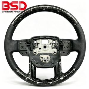 Accesorios Interiores para Automóviles, Volante de Fibra de Carbono para Land Rover Range Rover <span class=keywords><strong>Evoque</strong></span> Defender - Product Image 4