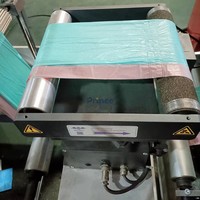Machine entièrement automatique de fabrication de sacs poubelles à cordon de 800 mm, machine à fabriquer des sacs poubelles en PE sur rouleau avec cordon de serrage