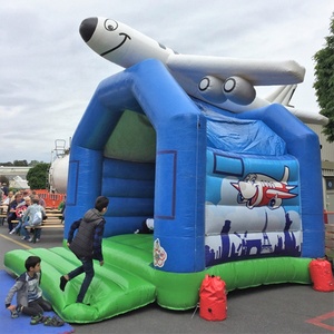 JUMPFUN บ้านกระดอนเครื่องบินเกมเป่าลมกลางแจ้งที่น่าสนใจ - Product Image 1